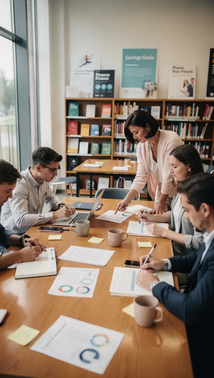 Plansza z wykresami ilustrująca strategie zarządzania finansami osobistymi